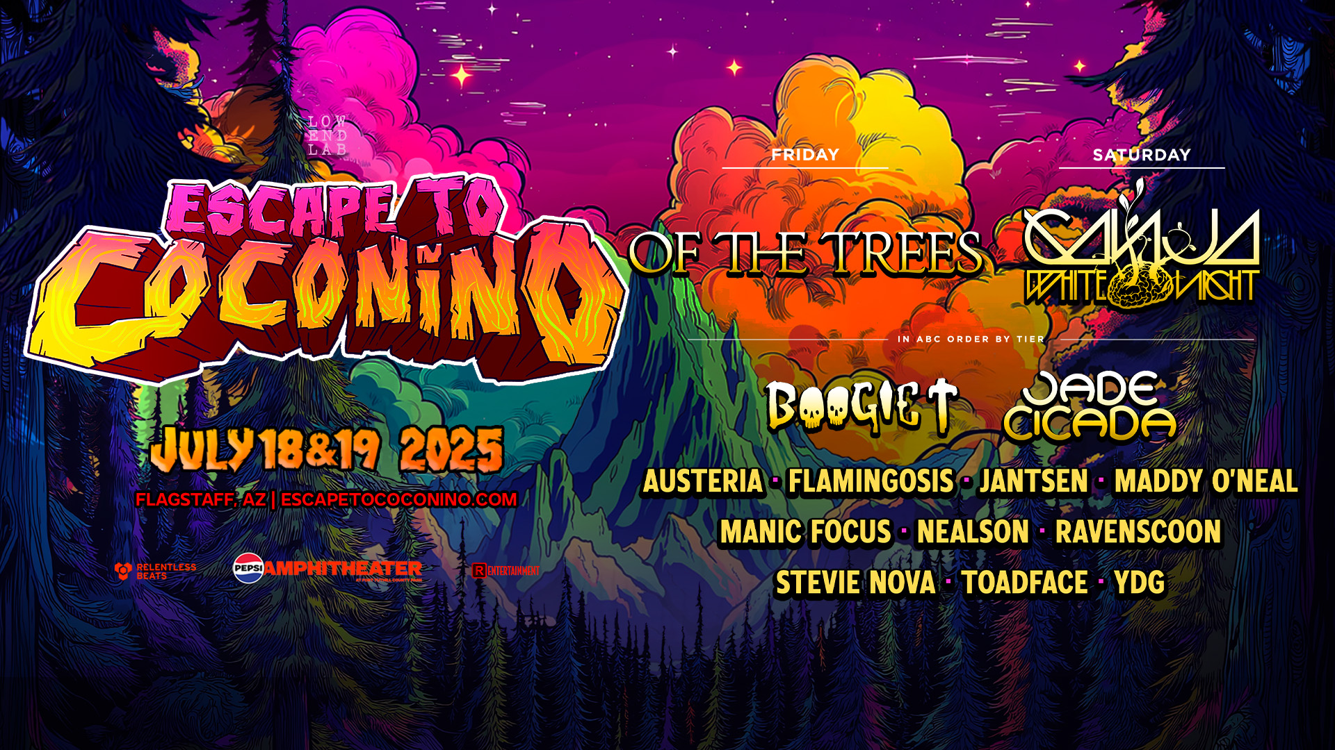 Escape To Coconino July 1819, 2025